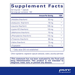 Supplement Facts label for Pure Encapsulations Essential Aminos Capsules