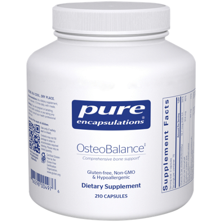 Pure Encapsulations OsteoBalance capsules front