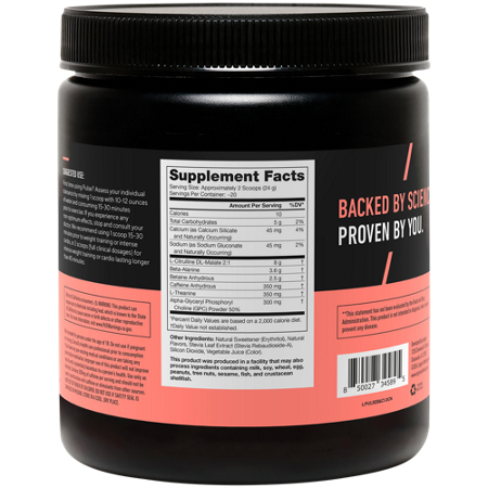 Legion Pulse Pre-Workout Berries Cream container view 3