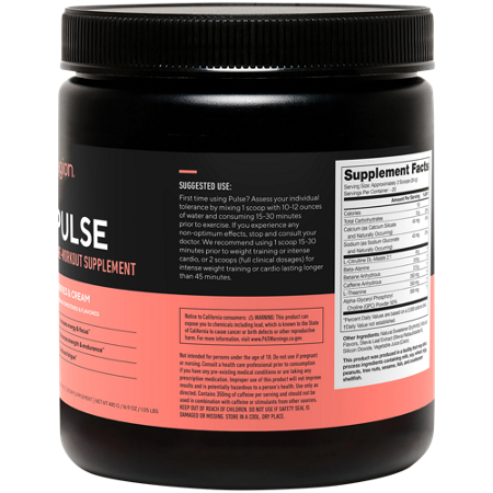 Legion Pulse Pre-Workout Berries Cream alternate view 4