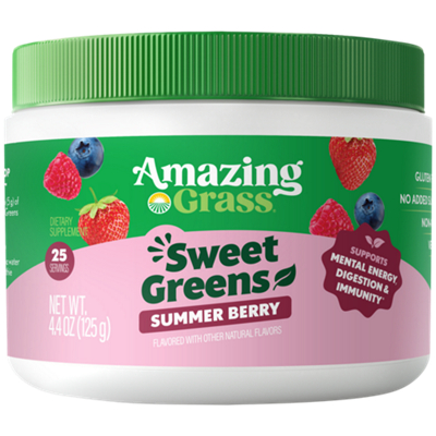 Sweet Greens Powder - Summer Berry (25 Servings)