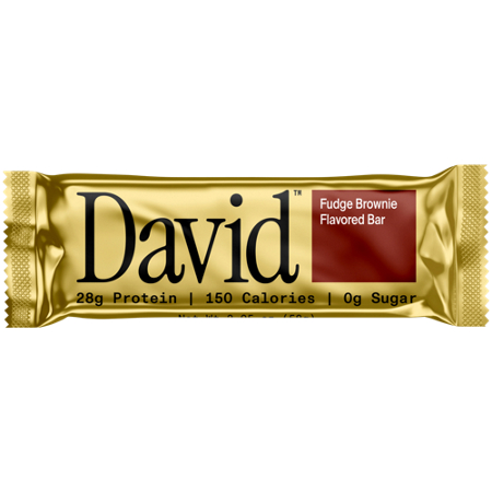 David Protein Fudge Brownie Flavored Bar view 4