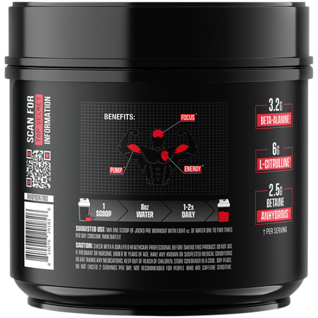JOCKO FUEL Pre-Workout Fruit Punch alternate view 4