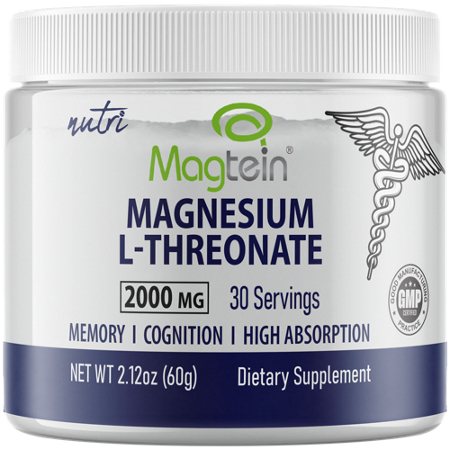 Magtein Magnesium L-Threonate Powder front