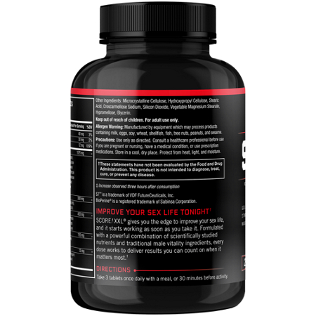 Male Enhancement Score XXL tablets view 4