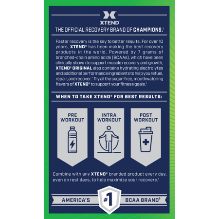 Xtend The Original BCAA Muscle Recovery label view 4