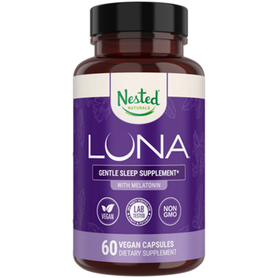 Luna - Gentle Sleep Supplement with Melatonin (60 Vegan Capsules)
