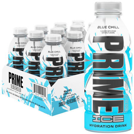 Prime Ice Hydration with BCAA Blend Blue Chill drinks view 2
