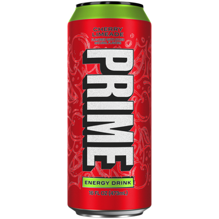 PRIME Energy Drink Cherry Limeade can front