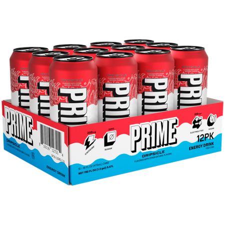 PRIME Energy Drink Dripsicle 200 mg Caffeine 300 mg Electrolytes view 4