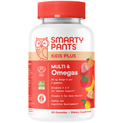 Kids Multi & Omegas Gummies - Mixed Fruit (60 Gummies)