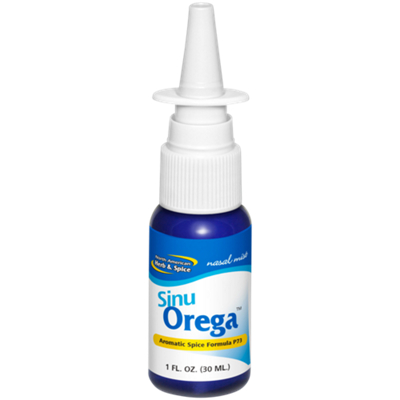 Sinu Orega Nasal Spray - Aromatic Spice Formula P73 (1 Fl. Oz.)