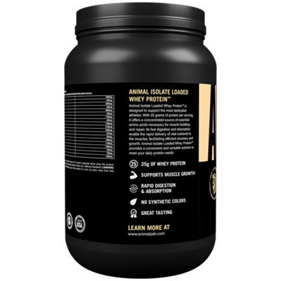 Isolate Loaded Whey Protein Powder - Frosted Cinnamon Bun (2 Lb. / 26 Servings)