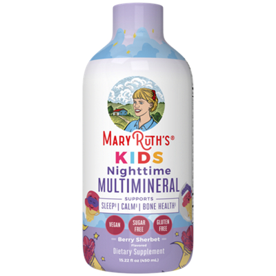 Kids Liquid Nighttime Multimineral - Berry Sherbet (15.22 Fl. Oz. / 30 Servings)