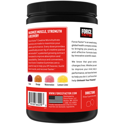 Creatine Monohydrate Gummies - Mixed Fruit (150 Gummies)