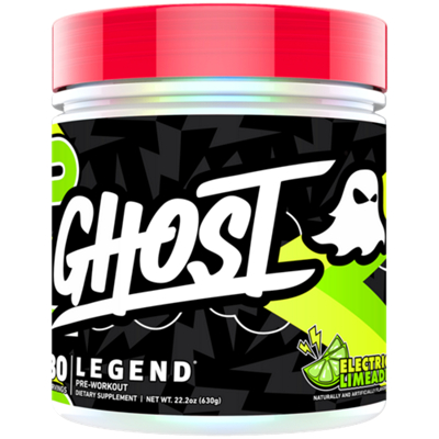 GHOST Legend V4 Pre-Workout - Electric Limeade (22.2 Oz. / 30 Servings)