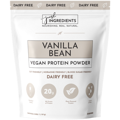 Vegan Protein Powder - Vanilla Bean (2.55 Lb. / 20 Servings)