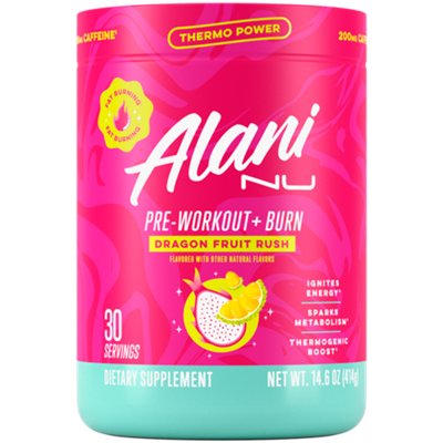Pre-Workout + Burn - Thermogenic Power - Dragon Fruit Rush (30 Servings)
