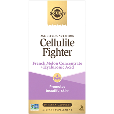 Cellulite Fighter - Age-Defying Nutrition - French Melon Concentrate + Hyaluronic Acid (30 Vegan Capsules)