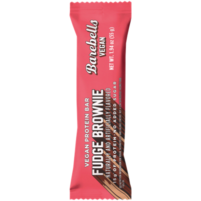 Vegan Protein Bar - 15g Protein - Fudge Brownie (1 Bar)