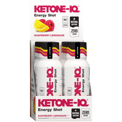 Energy Shot - Natural Caffeine - Raspberry Lemonade (6 Drinks, 2 Fl Oz. Each)