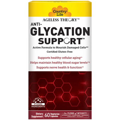 Anti-Glycation Support - Active Formula to Nourish Damaged Cells (60 Capsules)