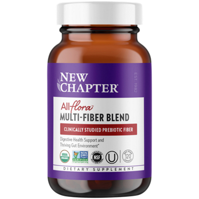 All Flora Multi-Fiber Blend - Digestive Health Support (120 Capsules)
