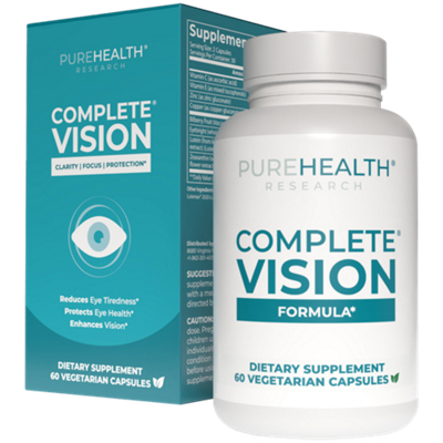 Complete Vision Formula for Clarity, Focus & Protection (60 Capsules)
