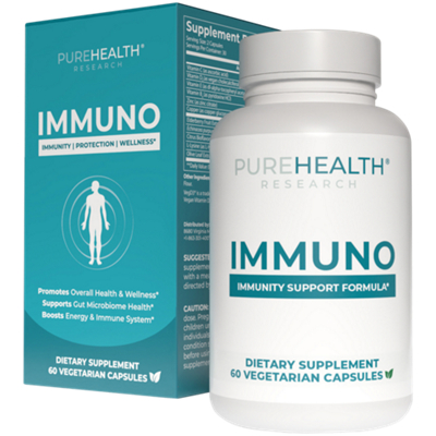 Immuno - Immunity Boosting Formula for Immunity, Protection & Wellness (60 Capsules)