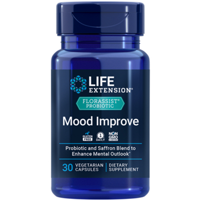 Mood Improve - Probiotic and Saffron Blend to Enhance Mental Outlook (30 Capsules)