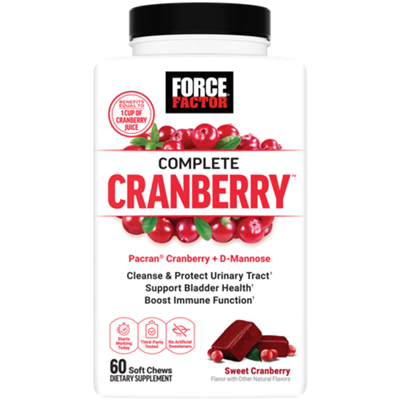 Complete Cranberry - Paracan Cranberry + D-Mannose - Sweet Cranberry (60 Soft Chews)