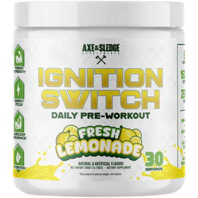 Ignition Switch Daily Pre-Workout - Fresh Lemonade (13.76 Oz. / 30 Servings)