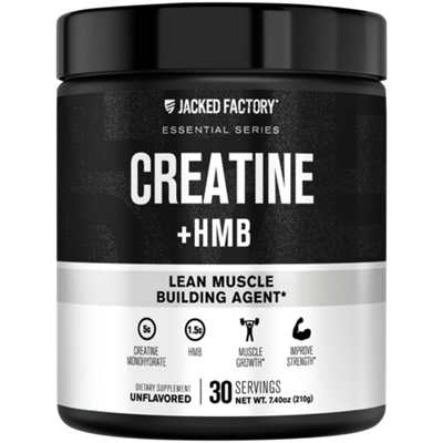 Creatine + HMB Powder with 5g Creatine Monohydrate - Unflavored (7.40 Oz. / 30 Servings)