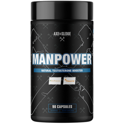 Manpower - Natural Testosterone Booster (90 Capsules)