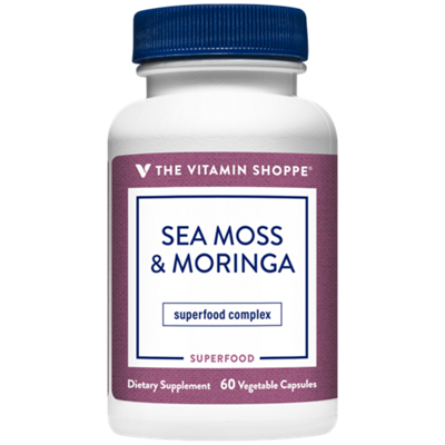 Sea Moss & Moringa - Superfood Complex (60 Vegetable Capsules)