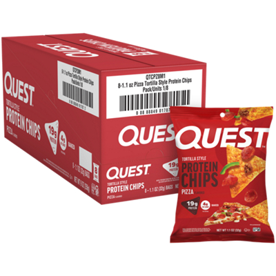 Protein Chips - 19g Protein - Pizza (8 Bags)