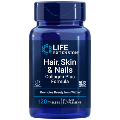 Hair, Skin & Nails - Collagen Plus Formula (120 Tablets)