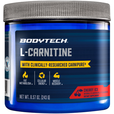 L-Carnitine Powder - Cherry Ice (8.57 oz./90 Servings)