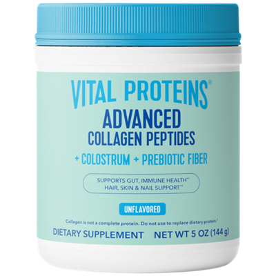 Advanced Collagen Peptides + Colostrum & Prebiotic Fiber - Supports Gut & Immune Health - Unflavored (5 oz.)