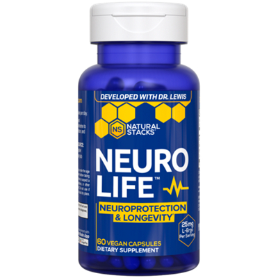 Neuro Life - Neuroprotection & Longevity - 25 mg L-Ergo (60 Vegan Capsules)