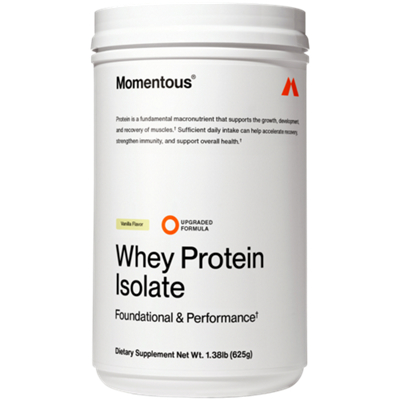 Whey Protein Isolate Powder - Vanilla (1.38 Lbs. / 25 Servings)
