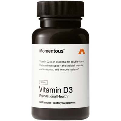 Vitamin D3 for Foundational Health - 5,000 IU (60 Capsules)