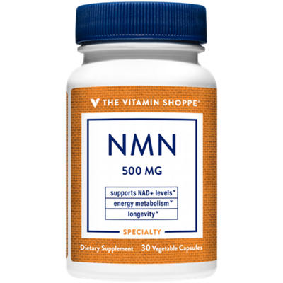NMN 500 mg - Supports NAD Levels, Energy Metabolism & Longevity (30 Vegetable Capsules)