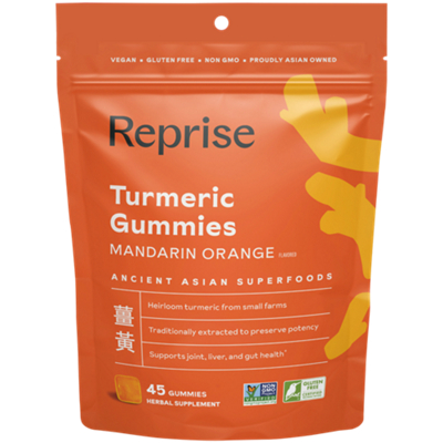 Turmeric - Ancient Asian Superfoods - Mandarin Orange (45 Gummies)