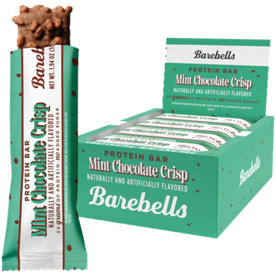 Protein Bar - 20g Protein - Mint Chocolate Crisp (12 Bars)