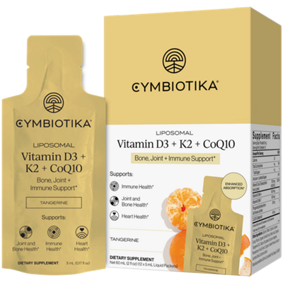 Vitamin D3 + K2 + CoQ10 - Tangerine