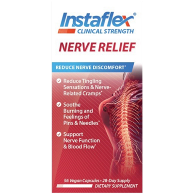 Clinical Strength Nerve Relief - Reduce Nerve Discomfort (60 Vegan Capsules)