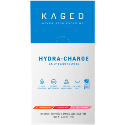 Hydra Charge Daily Electrolytes - Cellular Hydration - Variety Pack (15 Sticks/2.54 oz.)