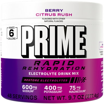 Rapid Hydration Electrolyte Drink Mix - Berry Citrus Rush (48 Servings)