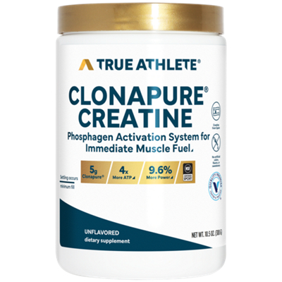 Clonapure Creatine – Supports Increased Power, Energy, and Endurance – Unflavored (60 Servings)